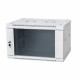 NaviaTec Wall Cabinet 15U 540 x 450mm, disassembled QA-54G, Gray