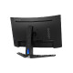 Lenovo 27" Legion R27fc-30 FHD (1920×1080) zakrivljeni VA, pivot, 240Hz, 16:9, 0.5ms, 350cd/m2, 3000:1, HDMI/DP, Raven Black