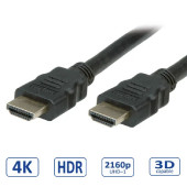 STANDARD HDMI Ultra HD kabel sa mrežom, M/M, v2.0, crni, 1.0m