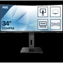 AOC CU34P2A, 34", 2xHDMI, DP, UWQHD, 100Hz