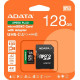 ADATA microSD U3, V30, 180/160MBs, 128GB