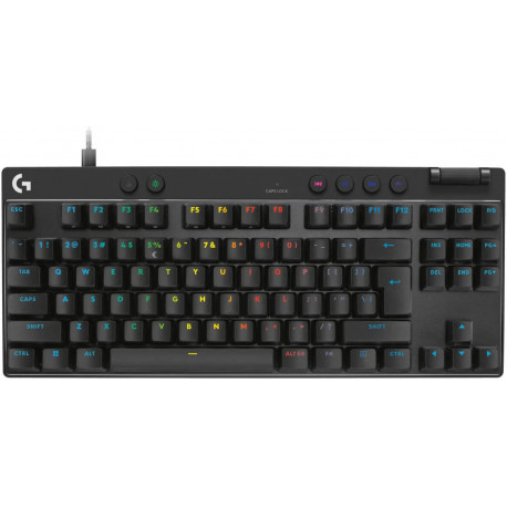 Logitech Pro X TKL Rapid, meh. tipkovnica, crna