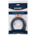 Intellinet Cat6, CCA, U/UTP, PVC, RJ45, 0.5m, crni