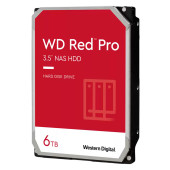 HDD NAS WD Red Pro (3.5'', 6TB, 256MB, 7200 RPM, SATA 6 Gb/s)