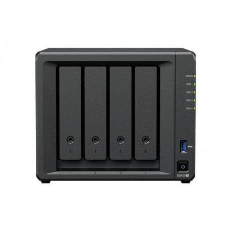 Synology DS425+ BAREBONE NETWORK ATTACHED STORAGE WITHOUT HDD UK SYNOLOGY V1.0 DS425+ BAREBONE NETWO