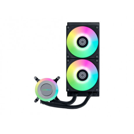 Komplet za tekočinsko hlajenje AIO Liquid Cooler Lian Li GA II Lite 240 RGB, ARGB, črn