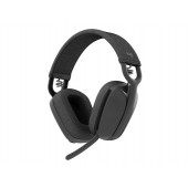 Slušalke Logitech Zone Vibe Wireless for Business, USB-C, grafitne