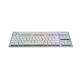 Tipkovnica Logitech G915 X LIGHTSPEED TKL, GL Tactile, Wireless, bela, SLO g.
