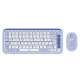 Tipkovnica in miška Logitech POP Icon Combo, Bluetooth, vijolična, SLO g.