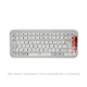 Tipkovnica in miška Logitech POP Icon Combo, Bluetooth, bela, SLO g.