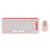 Tipkovnica in miška Logitech POP Icon Combo, Bluetooth, roza, SLO g.