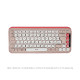 Tipkovnica in miška Logitech POP Icon Combo, Bluetooth, roza, SLO g.