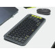 Tipkovnica in miška Logitech POP Icon Combo, Bluetooth, grafitna, SLO g.
