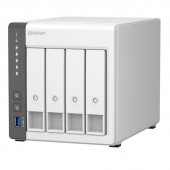 4-bay ARM 4C 2.0GHz  4 x SATA 6Gb/s 3.5"/2.5" 4GB RAM on-board 1 x GbE 1 x 2.5GbE  1 x USB3.2 Gen1 and 2 x USB2.0