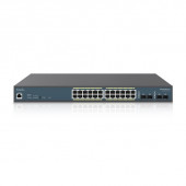 Switch 24-port GbE PoE.af/at(+) 410W 4xSFP L2 19i