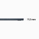 Apple MacBook Air Apple M M2 Prijenosno računalo 38,9 cm (15.3") 16 GB 256 GB SSD Wi-Fi 6 (802.11ax) macOS Ventura Njemački