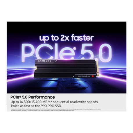 SAMSUNG 9100 PRO SSD Heatsink 2TB M.2