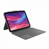 Logitech Combo Touch iPad 10.9 10.Gen QWERTY (Nordic) - Grey