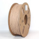Gembird Filament, PLA wood natural, 1.75 mm, 1 kg