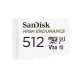 SanDisk High Endurance microSD Card - 512GB