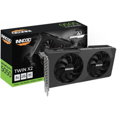 INNO3D GeForce RTX 5050 TWIN X2, 8GB GDDR6