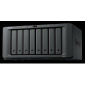 Synology DS1825+ DiskStation 8-bay All-in-1 NAS server, AMD Ryzen V1500B, 8GB RAM, 	RJ-45 2.5GbE, 2.5" SSD/3.5" HDD/M.2 podrš