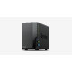 Synology DS225+, Tower, 2-bays 3.5'' SATA HDD/SSD, CPU Inte Celeron J4125 4-core (4-thread) 2.0 GHz,