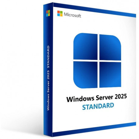 DELL EMC Windows Server 2025 Standard,No Media, WS2022 Std Downgrade w/DVD Media,Multi Lang, Custome