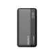 CANYON Power Bank PB-240, 25000mAh PD140W display power bank,Size160.0x82x27 mm Weight 508+-10g, Dar