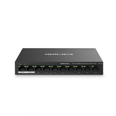 Mercusys 10-Port 10 100Mbps Desktop Switch with 8-Port PoE