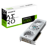 GIGABYTE Video Card NVIDIA GeForce RTX 5060 AERO OC 8G (8GB GDDR7/128bit, PCI-E 5.0, 1x 8Pin Power c