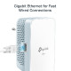 TP-Link AV1000 Powerline bežični mrežni adapter, 300Mbps/433Mbps (2.4GHz/5GHz), 2×GLAN (TL-WPA7517 & TL-PA7017)