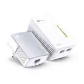 TP-Link AV600 Powerline bežični mrežni adapter, 300Mbps/600Mbps (2.4GHz), HomePlug AV, Plug and Play (TL-WPA4220 & TL-PA4010)