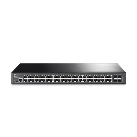 TP-Link Omada JetStream 48-port Gigabit L2 Smart preklopnik, 48×10/100/1000 RJ45 ports, 4×SFP Gigabit, 1U 19" rack-mount