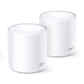 TP-Link AX1800 Deco X20 (2-pack), Whole Home Mesh Wi-Fi 6, 574Mbps/1201Mbps (2.4GHz/5GHz), 802.11ax/ac/n/a/b/g, 2×G-LAN, Deco
