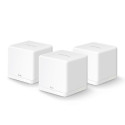 Mercusys Halo H30G(3-pack) AC1300 Whole-Home Mesh Wi-Fi, Dual-Band 400Mbps/867Mbps (2.4GHz/5GHz), 802.11 a/b/g/n/ac, 2×G-LAN