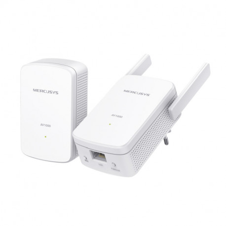 Mercusys AV1000 Powerline Gigabit mrežni adapter, 1000Mbps, HomePlug AV2 (MP510 & MP500)