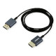 Roline HDMI 4K Ultra HD kabel sa mrežom, HDMI M - HDMI M, coaxial, ultraslim, 2.0m