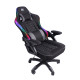 BIT FORCE RGB gaming stolica HYPNOSIS RGB-2D crna