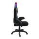 BIT FORCE RGB gaming stolica HYPNOSIS RGB-2D crna