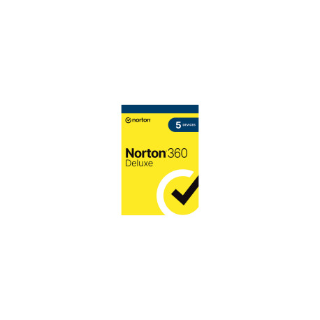 Norton 360 Deluxe 5 Devices, 1 year, ESD