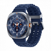 Watch Samsung Galaxy Watch Ultra L705 (2025) 47mm LTE Region East - Titanium Blue