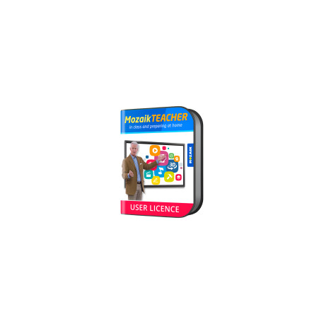 Mozaik TEACHER license for all platform, for one teacher, 1 year