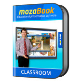 mozaBook CLASSROOM, interactive educational software for teachers, 1 year