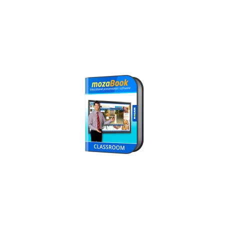mozaBook CLASSROOM, interactive educational software for teachers, 1 year