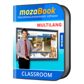 mozaBook MULTILANG - 40 languages / one device/ 1 Yearinteractive educational presentation software