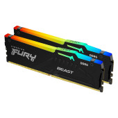 Kingston 32GB 6000MT/s DDR5 CL36 DIMM (Kit of 2) FURY Beast RGB EXPO