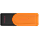 Kingston  256GB Portable USB 3.2 Gen 1 DataTraveler Exodia S (Black/Orange)