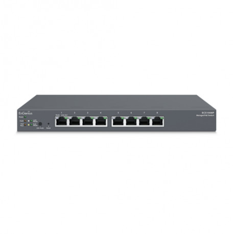 Cloud Managed Switch 8-port GbE PoE.af 55W 2GbE smart+ DT