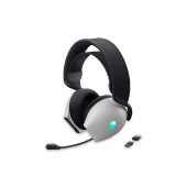 Dell Alienware Dual Mode Wireless Gaming Headset - AW720H (Lunar Light)